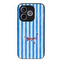 Θήκη Sonique Stripe Stories Series για Honor 600 Lite 5G Bonjour Blue