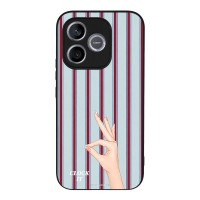 Θήκη Sonique Stripe Stories Series για Honor 600 Lite 5G Clock It
