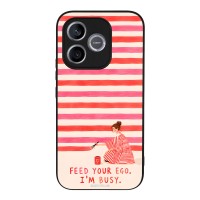 Θήκη Sonique Stripe Stories Series για Honor 600 Lite 5G Feed Your Ego