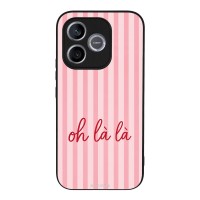 Θήκη Sonique Stripe Stories Series για Honor 600 Lite 5G Oh La La – Ροζ