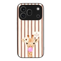 Θήκη Sonique Stripe Stories Series για Honor 600 Pro 5G Καφέ - Καμηλοπάρδαλη με Τσιχλόφουσκα