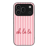 Θήκη Sonique Stripe Stories Series για Honor 600 Pro 5G Oh La La – Ροζ