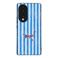 Θήκη Sonique Stripe Stories Series για Honor 70 5G Bonjour Blue
