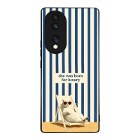 Θήκη Sonique Stripe Stories Series για Honor 70 5G Born for Luxury