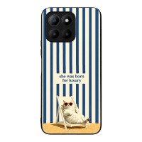 Θήκη Sonique Stripe Stories Series για Honor 70 Lite 5G Born for Luxury