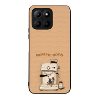 Θήκη Sonique Stripe Stories Series για Honor 70 Lite 5G Monday Mood