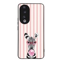 Θήκη Sonique Stripe Stories Series για Honor 90 5G Ζέβρα – Τσιχλόφουσκα