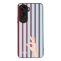 Θήκη Sonique Stripe Stories Series για Honor 90 Lite 5G Clock It