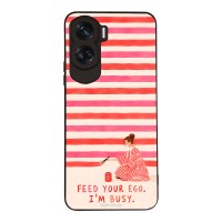 Θήκη Sonique Stripe Stories Series για Honor 90 Lite 5G Feed Your Ego