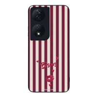 Θήκη Sonique Stripe Stories Series για Honor 90 Smart 5G / Honor X7b Φιλάκια