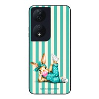 Θήκη Sonique Stripe Stories Series για Honor 90 Smart 5G / Honor X7b Iconic Λαγουδάκι