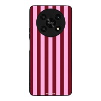 Θήκη Sonique Stripe Stories Series για Honor Magic4 Lite 5G Ρίγες Ροζ – Κόκκινο
