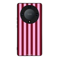 Θήκη Sonique Stripe Stories Series για Honor Magic5 Lite 5G Ρίγες Ροζ – Κόκκινο