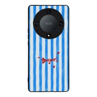 Θήκη Sonique Stripe Stories Series για Honor Magic5 Lite 5G Bonjour Blue