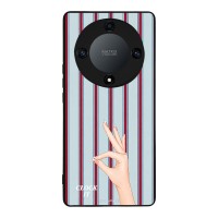 Θήκη Sonique Stripe Stories Series για Honor Magic5 Lite 5G Clock It