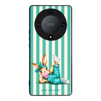 Θήκη Sonique Stripe Stories Series για Honor Magic5 Lite 5G Iconic Λαγουδάκι
