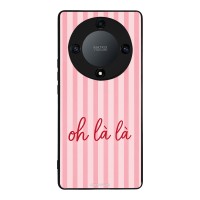 Θήκη Sonique Stripe Stories Series για Honor Magic5 Lite 5G Oh La La – Ροζ
