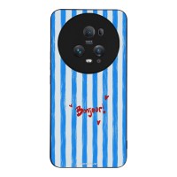 Θήκη Sonique Stripe Stories Series για Honor Magic5 Pro 5G Bonjour Blue