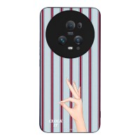 Θήκη Sonique Stripe Stories Series για Honor Magic5 Pro 5G Clock It