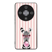Θήκη Sonique Stripe Stories Series για Honor Magic6 Lite 5G Ζέβρα – Τσιχλόφουσκα