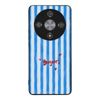 Θήκη Sonique Stripe Stories Series για Honor Magic6 Lite 5G Bonjour Blue