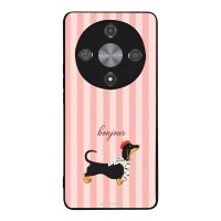 Θήκη Sonique Stripe Stories Series για Honor Magic6 Lite 5G Bonjour Puppy