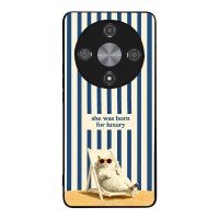 Θήκη Sonique Stripe Stories Series για Honor Magic6 Lite 5G Born for Luxury
