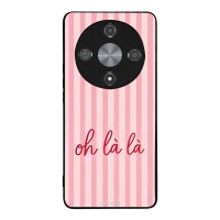 Θήκη Sonique Stripe Stories Series για Honor Magic6 Lite 5G Oh La La – Ροζ