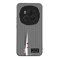 Θήκη Sonique Stripe Stories Series για Honor Magic6 Pro 5G Eye on You – Μαύρο