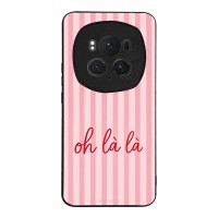 Θήκη Sonique Stripe Stories Series για Honor Magic6 Pro 5G Oh La La – Ροζ