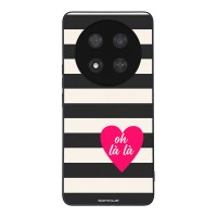 Θήκη Sonique Stripe Stories Series για Honor Magic7 Lite 5G Oh La La – Μαύρο