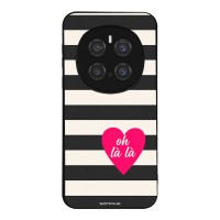 Θήκη Sonique Stripe Stories Series για Honor Magic7 Pro 5G Oh La La – Μαύρο
