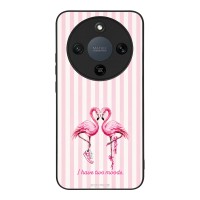 Θήκη Sonique Stripe Stories Series για Honor Magic8 Lite 5G Φλαμίνγκο