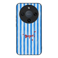 Θήκη Sonique Stripe Stories Series για Honor Magic8 Lite 5G Bonjour Blue