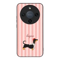 Θήκη Sonique Stripe Stories Series για Honor Magic8 Lite 5G Bonjour Puppy