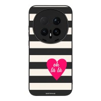 Θήκη Sonique Stripe Stories Series για Honor Magic8 Pro 5G Oh La La – Μαύρο