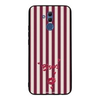 Θήκη Sonique Stripe Stories Series για Huawei Mate 20 Lite Φιλάκια