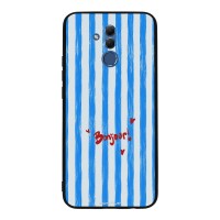 Θήκη Sonique Stripe Stories Series για Huawei Mate 20 Lite Bonjour Blue