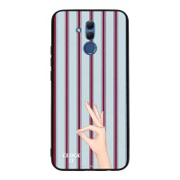 Θήκη Sonique Stripe Stories Series για Huawei Mate 20 Lite Clock It