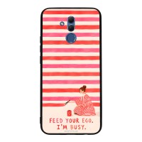 Θήκη Sonique Stripe Stories Series για Huawei Mate 20 Lite Feed Your Ego