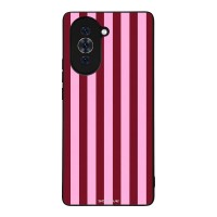 Θήκη Sonique Stripe Stories Series για Huawei Nova 10 Ρίγες Ροζ – Κόκκινο