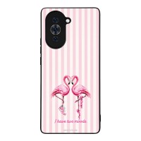 Θήκη Sonique Stripe Stories Series για Huawei Nova 10 Φλαμίνγκο