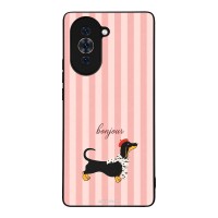 Θήκη Sonique Stripe Stories Series για Huawei Nova 10 Bonjour Puppy