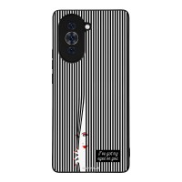 Θήκη Sonique Stripe Stories Series για Huawei Nova 10 Eye on You – Μαύρο