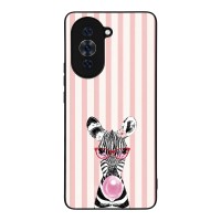 Θήκη Sonique Stripe Stories Series για Huawei Nova 10 Pro Ζέβρα – Τσιχλόφουσκα