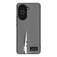 Θήκη Sonique Stripe Stories Series για Huawei Nova 10 Pro Eye on You – Μαύρο