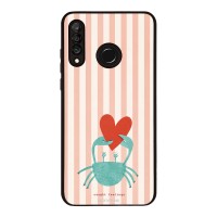 Θήκη Sonique Stripe Stories Series για Huawei P30 Lite Καβουράκι