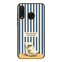 Θήκη Sonique Stripe Stories Series για Huawei P30 Lite Born for Luxury