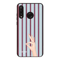 Θήκη Sonique Stripe Stories Series για Huawei P30 Lite Clock It