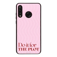 Θήκη Sonique Stripe Stories Series για Huawei P30 Lite Do It for the Plot